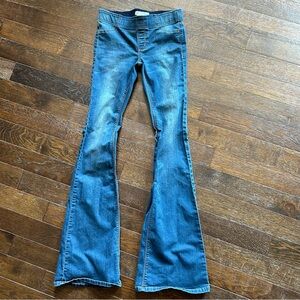 NWOT Free People Penny Pull On Flare 27 Long